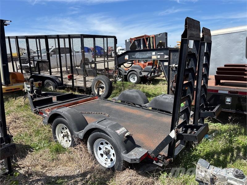 MMDI 10 ft T/A Equipment Trailer Biltransportsläp