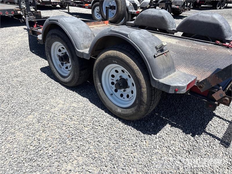 MMDI 10 ft T/A Equipment Trailer Remolques para transporte de vehículos