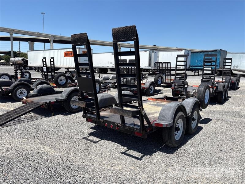MMDI 10 ft T/A Equipment Trailer Remolques para transporte de vehículos