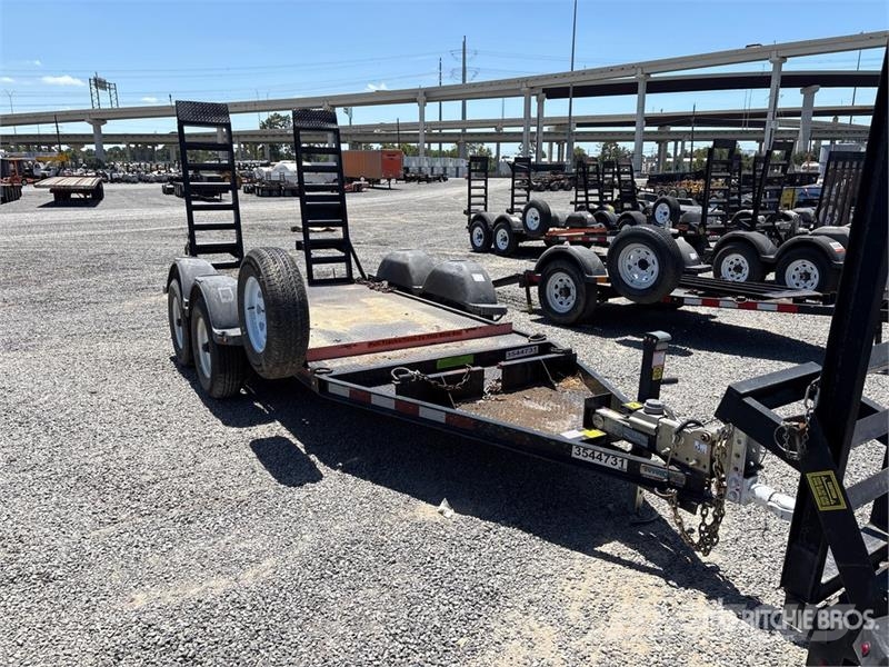 MMDI 10 ft T/A Equipment Trailer Remolques para transporte de vehículos