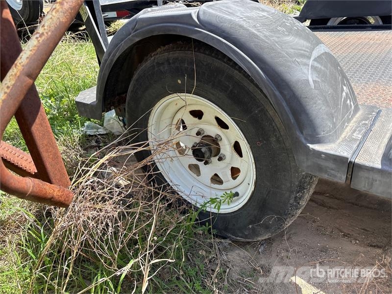 MMDI 10 ft T/A Equipment Trailer Biltransportsläp