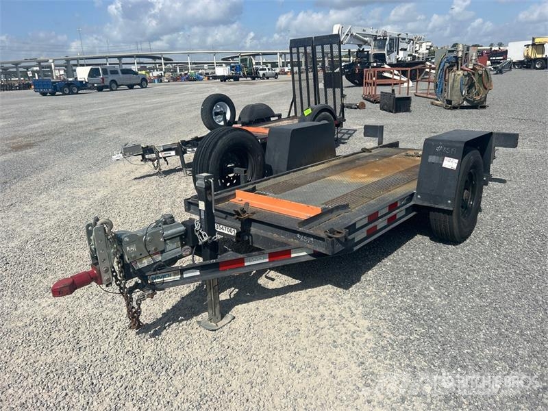 MMDI 12 ft S/A Tilt Deck Trailer Plataformas bajas
