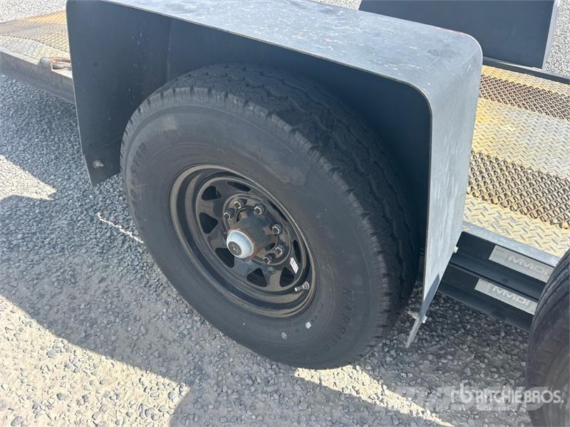 MMDI 12 ft S/A Tilt Deck Trailer Plataformas bajas