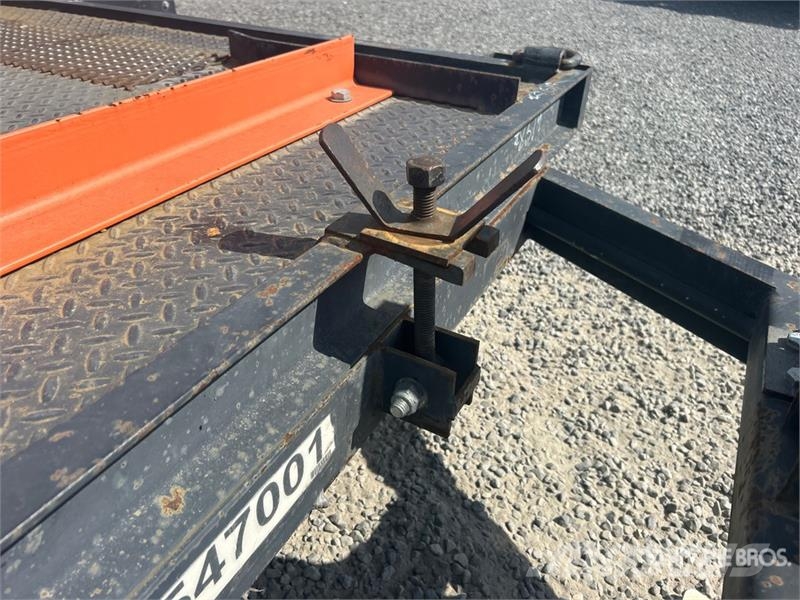 MMDI 12 ft S/A Tilt Deck Trailer Plataformas bajas