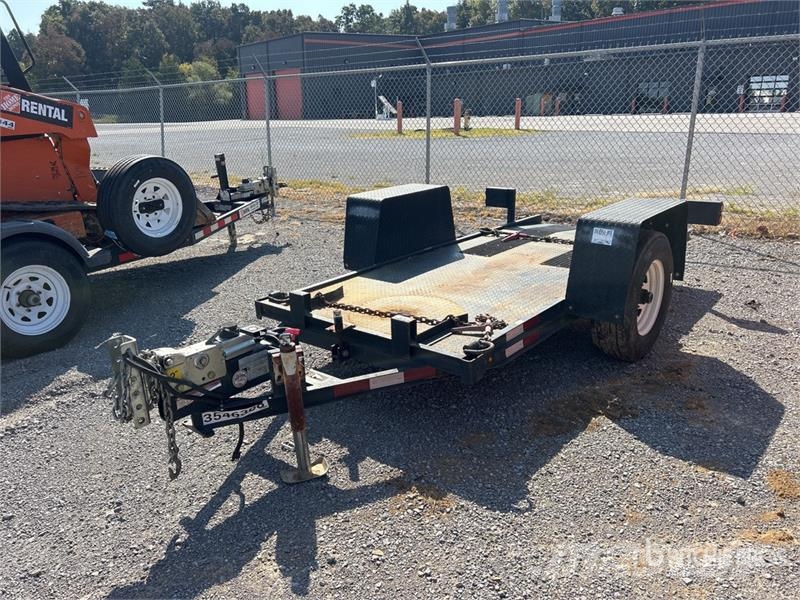 MMDI 410LPT 10 ft S/A Tilt Deck Trailer Низкорамные прицепы