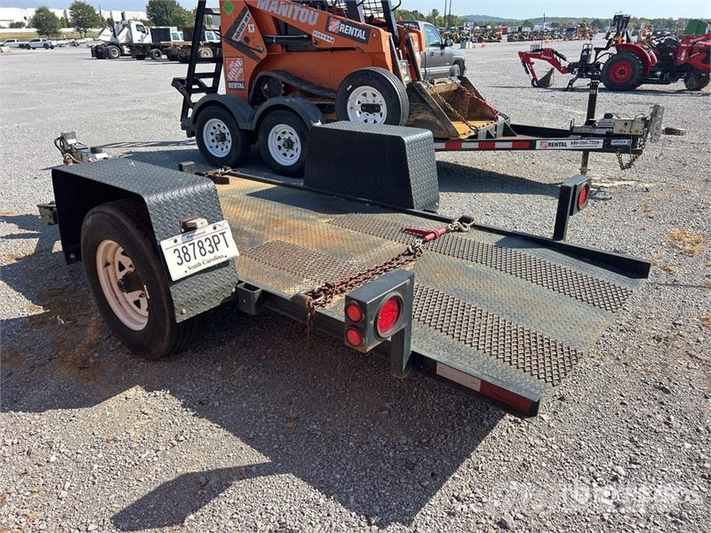 MMDI 410LPT 10 ft S/A Tilt Deck Trailer Низкорамные прицепы