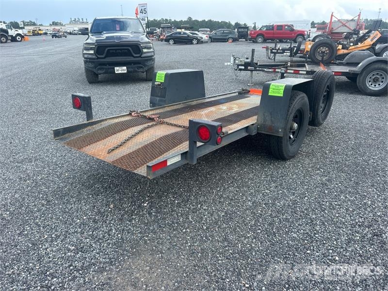MMDI 412LPT 12 ft S/A Tilt Deck Trailer Maskinhenger