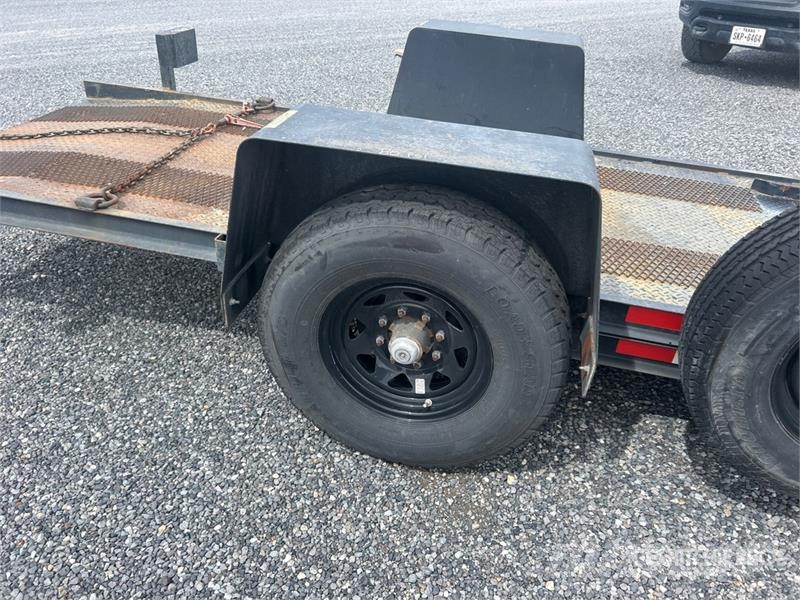 MMDI 412LPT 12 ft S/A Tilt Deck Trailer Maskinhenger