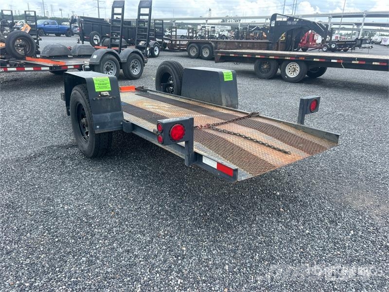 MMDI 412LPT 12 ft S/A Tilt Deck Trailer Maskinhenger