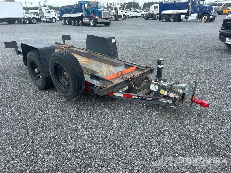 MMDI 412LPT 12 ft S/A Tilt Deck Trailer Maskinhenger