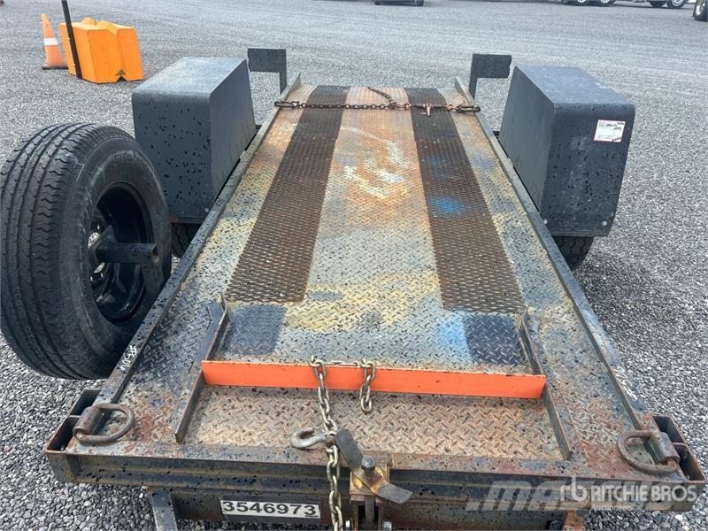 MMDI 412LPT 12 ft S/A Tilt Deck Trailer Maskinhenger