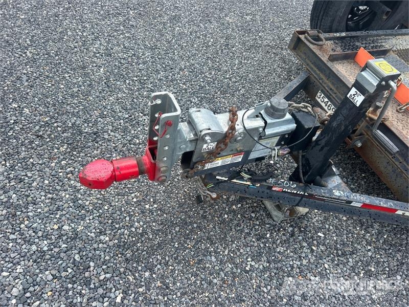 MMDI 412LPT 12 ft S/A Tilt Deck Trailer Maskinhenger