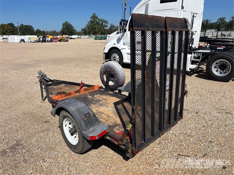 MMDI 47RVX10 7 ft S/A Equipment Trailer Járműszállító pótkocsik