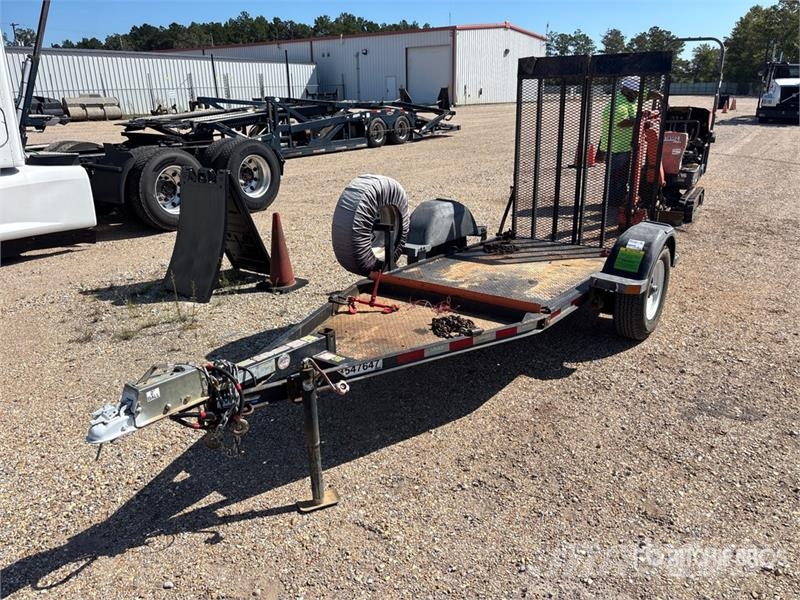 MMDI 47RVX10 7 ft S/A Equipment Trailer Járműszállító pótkocsik