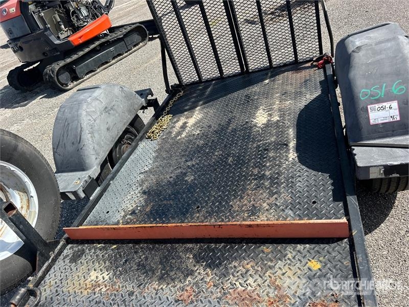 MMDI 47RVX10 8 ft S/A Equipment Trailer 차량 운반용 트레일러