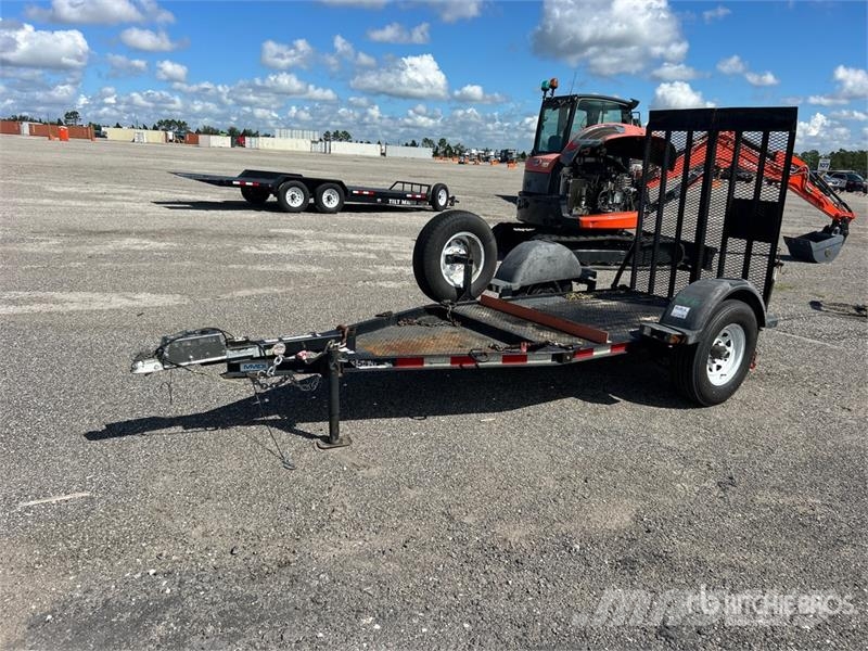 MMDI 47RVX10 8 ft S/A Equipment Trailer 차량 운반용 트레일러
