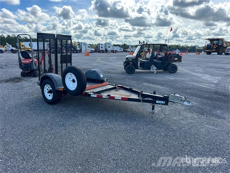 MMDI 47RVX10 8 ft S/A Equipment Trailer 차량 운반용 트레일러