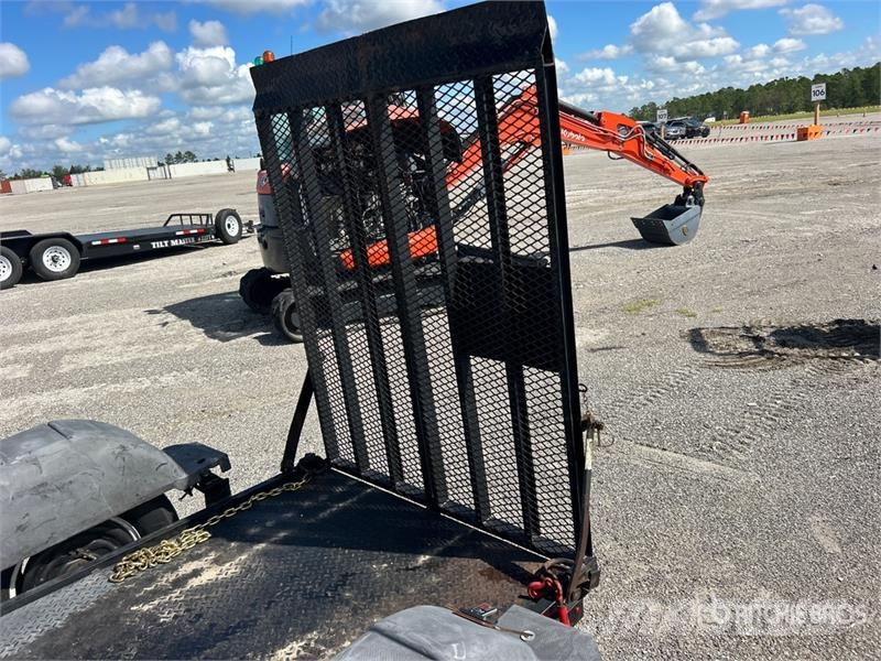 MMDI 47RVX10 8 ft S/A Equipment Trailer 차량 운반용 트레일러