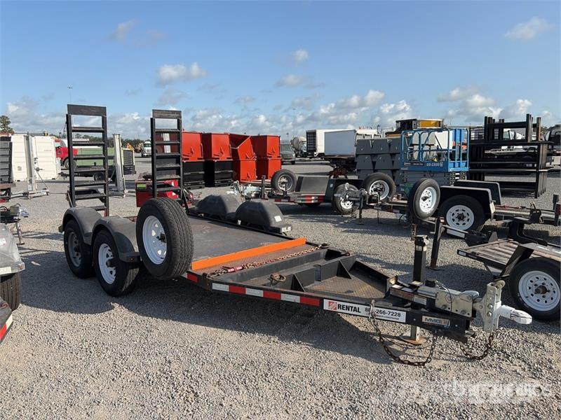 MMDI 510RCMPH 10 ft T/A Equipment Trailer Járműszállító pótkocsik