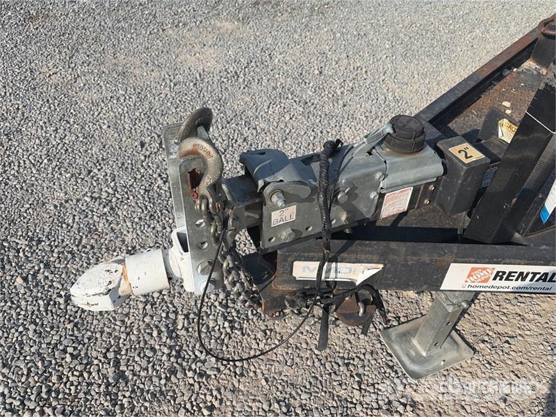 MMDI 510RCMPH 10 ft T/A Equipment Trailer Járműszállító pótkocsik