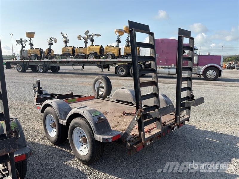 MMDI 510RCMPH 10 ft T/A Equipment Trailer Járműszállító pótkocsik