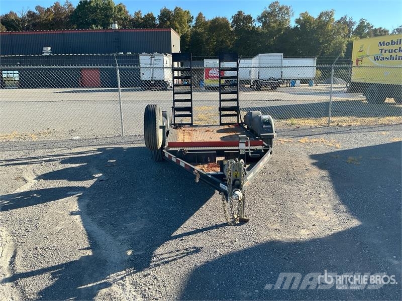 MMDI 510RCMPH 10 ft T/A Equipment Trailer 車両運搬用トレーラー