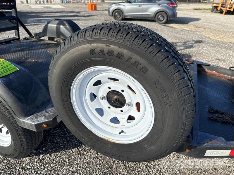 MMDI 510RCMPH 12 ft T/A Equipment Trailer Járműszállító pótkocsik
