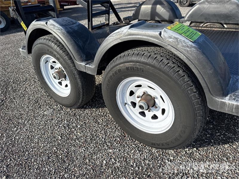 MMDI 510RCMPH 12 ft T/A Equipment Trailer Járműszállító pótkocsik