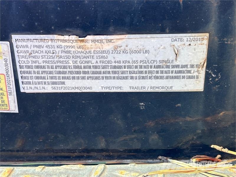 MMDI 614SLTD Auto pārvadāšanas treileri