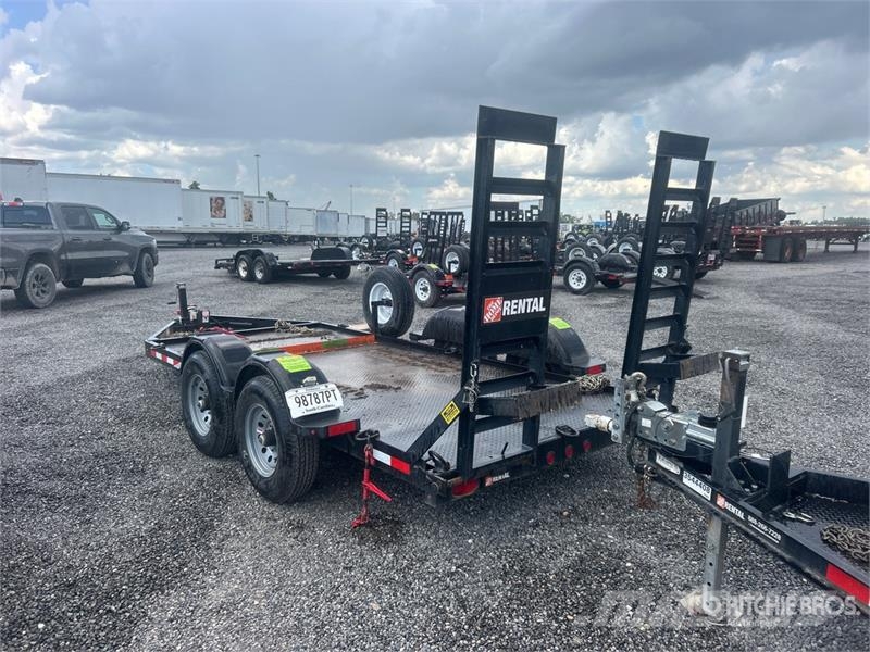 MMDI 614SLTD 14 ft T/A Equipment Trailer Biltransporter henger