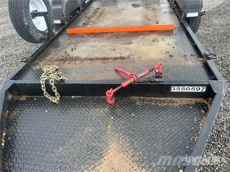 MMDI 614SLTD 14 ft T/A Equipment Trailer Biltransporter henger