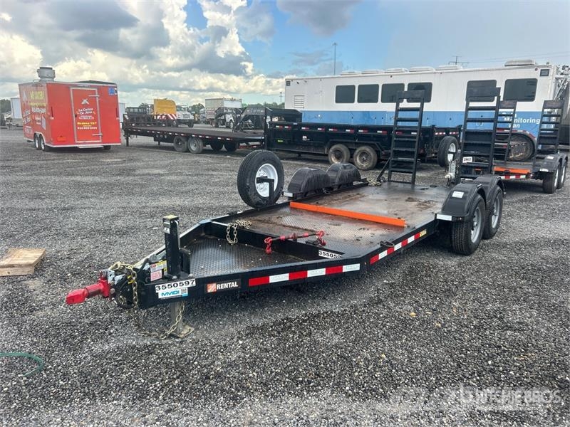 MMDI 614SLTD 14 ft T/A Equipment Trailer Biltransporter henger