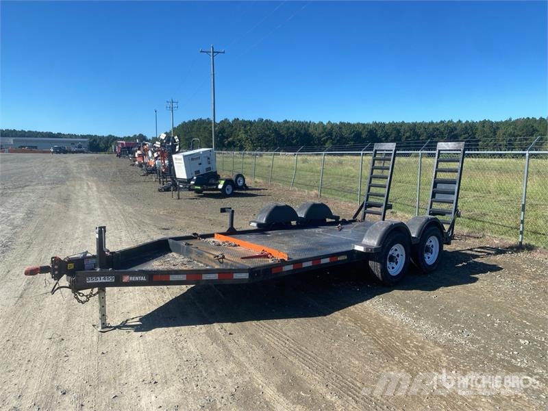 MMDI 614SLTD 14 ft T/A Equipment Trailer Reboques de transporte Auto