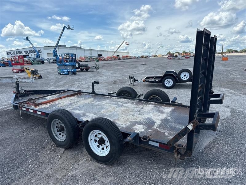 MMDI 614SLTD 14 ft T/A Gooseneck Equipment Trailer Biltransportsläp
