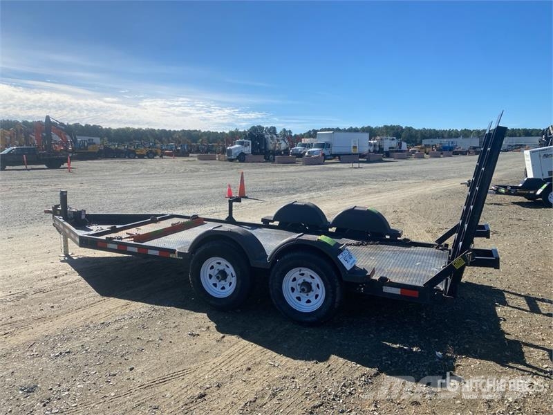 MMDI 614SLTD 14 ft T/A Equipment Trailer Reboques de transporte Auto