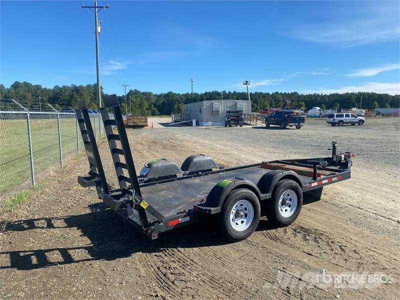 MMDI 614SLTD 14 ft T/A Equipment Trailer Reboques de transporte Auto