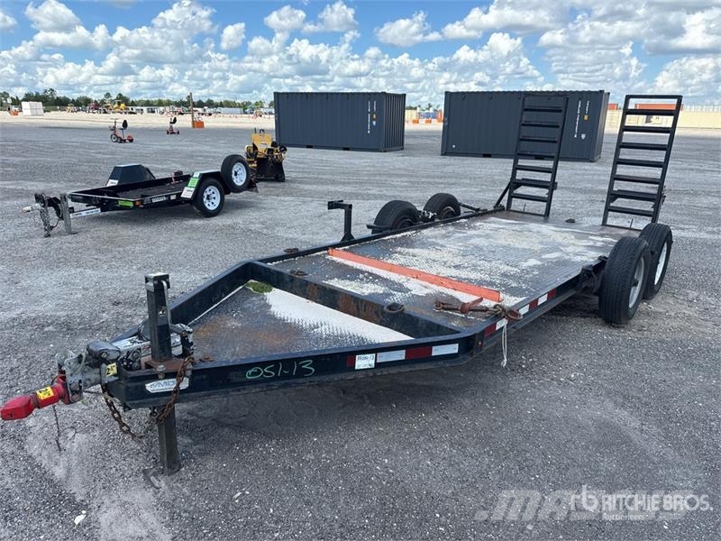 MMDI 614SLTD 14 ft T/A Gooseneck Equipment Trailer Biltransportsläp