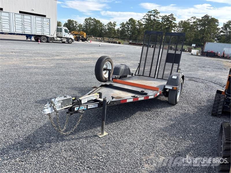 MMDI 614SLTD 6 ft S/A Equipment Trailer Autotreilerid