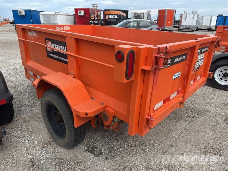MMDI 7 ft S/A Dump Utility Trailer Bañera