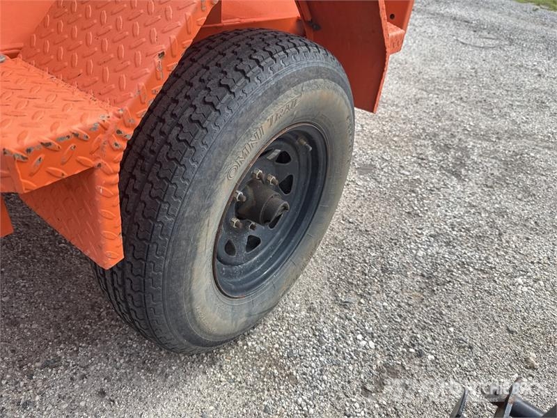 MMDI 7 ft S/A Dump Utility Trailer Bañera