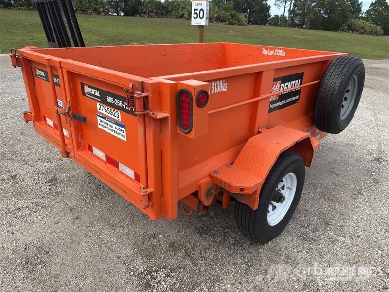MMDI 7 ft S/A Dump Utility Trailer Bañera