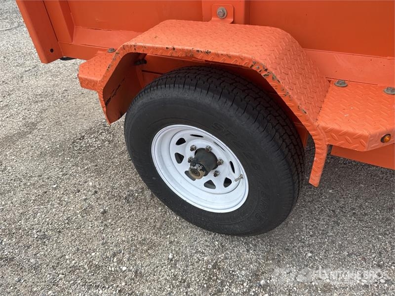 MMDI 7 ft S/A Dump Utility Trailer Bañera