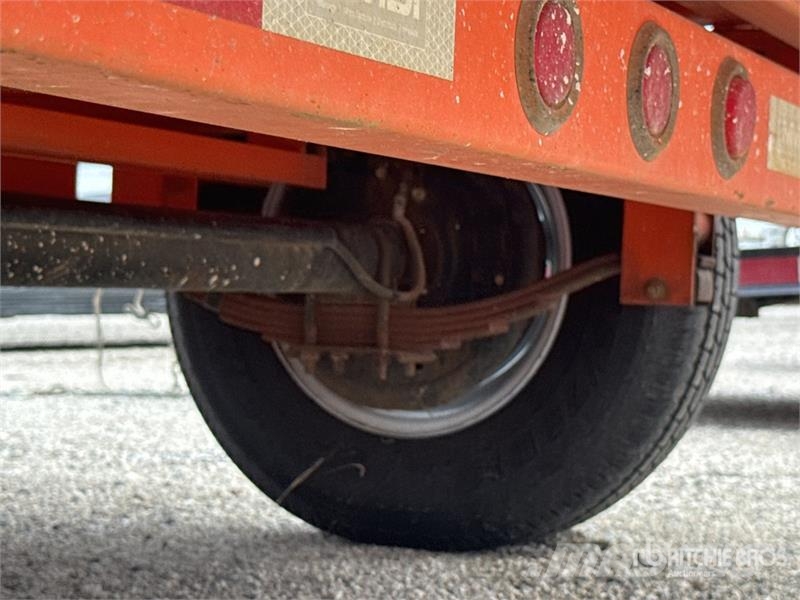MMDI 7 ft S/A Dump Utility Trailer Bañera