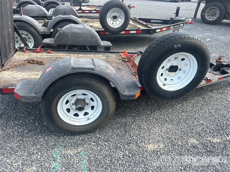 MMDI 7 ft S/A Equipment Trailer Reboques de transporte Auto