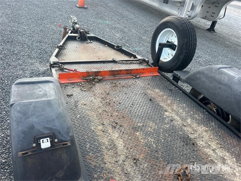 MMDI 7 ft S/A Equipment Trailer Reboques de transporte Auto