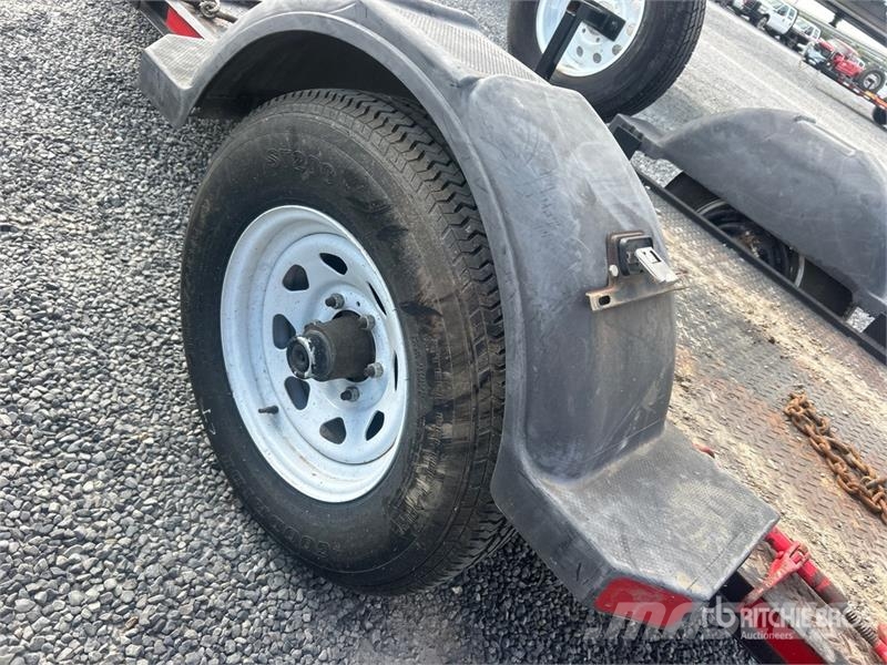 MMDI 7 ft S/A Equipment Trailer Reboques de transporte Auto