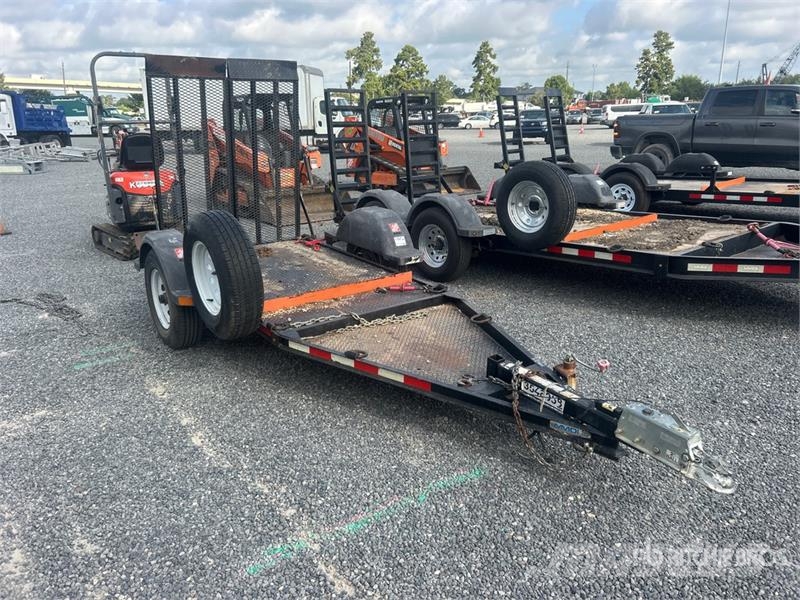 MMDI 7 ft S/A Equipment Trailer Reboques de transporte Auto