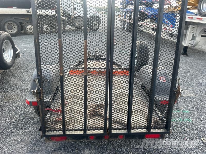 MMDI 7 ft S/A Equipment Trailer Reboques de transporte Auto