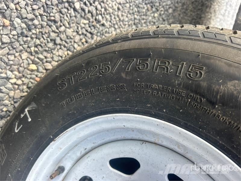 MMDI 7 ft S/A Equipment Trailer Reboques de transporte Auto
