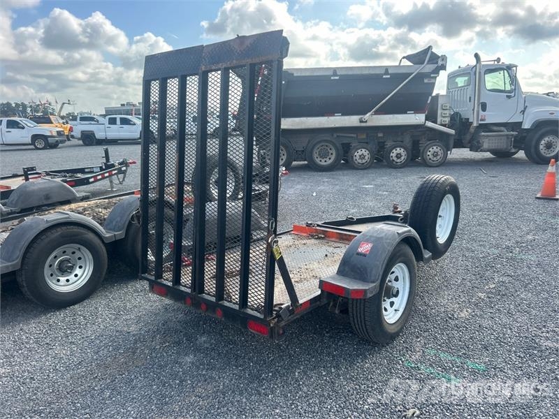 MMDI 7 ft S/A Equipment Trailer Reboques de transporte Auto